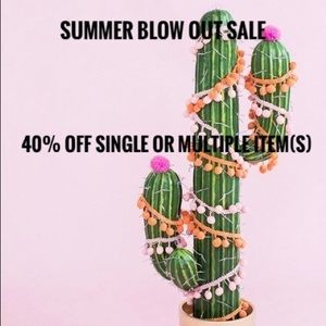 Summer blow out sale see details